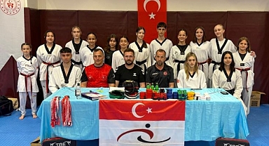Kırklareli'nde Taekwondo Heyecanı! Sporcular Yeni Kuşaklarına Kavuştu