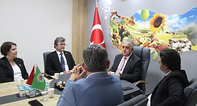 Kırklareli’nde Tarım Gündemi: Yüksel Taşkın ve CHP Heyeti Ziraat Odası’nda