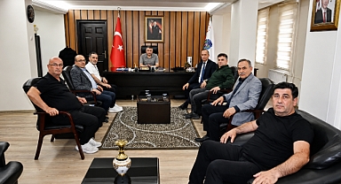 Kırklareli Ticaret Borsasından Emniyet Müdürlüğü'ne Nezaket Ziyareti