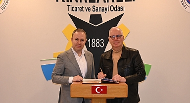 Kırklareli TSO'da Ziyaret: Şeref Defterine Övgü Dolu Sözler