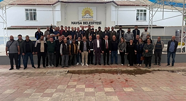 Havsa Belediyesi'nde Bayram Buluşması