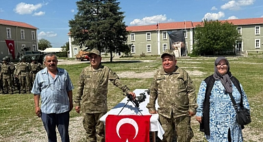 Lalapaşa'da Vatan Sevgisi Engel Tanımadı