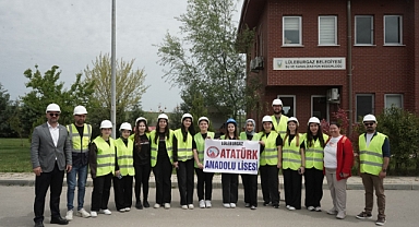 Lüleburgaz'da Atık Su Arıtma Tesisi Öğrencilere Kapılarını Açtı