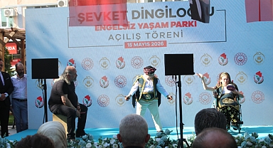 Minik Başkan Ahmet Sahneyi Salladı