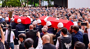 TEKİRDAĞ ŞEHİTLERİNİ GÖZYAŞLARI VE DUALARLA EBEDİYETE UĞURLADI