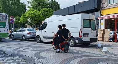 Trafikte Kasksız Sürücüler Güvenlik Riskini Artırıyor