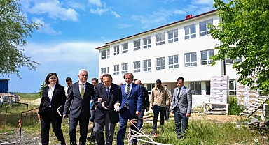 Vali Uğur Turan'dan Lüleburgaz'da Eğitim Yatırımlarına Yakın Takip