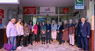 Vali Uğur Turan'dan Türk Anneler Derneği Kırklareli Şubesine Ziyaret