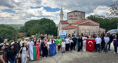 Vize'de Uluslararası Ziyaret! Bulgaristan Heyeti Tarihi Noktaları Gezdi