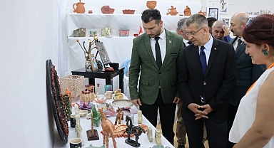 Babaeski'de El Emeği Eserler Göz Doldurdu