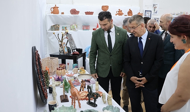Babaeski'de El Emeği Eserler Göz Doldurdu