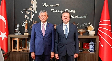 CHP Kırklareli İl Başkanı Bora Terzi'den Özgür Özel'e Ziyaret