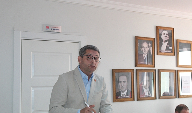 CHP Kırklareli Merkez İlçe Başkanı Hazar : 