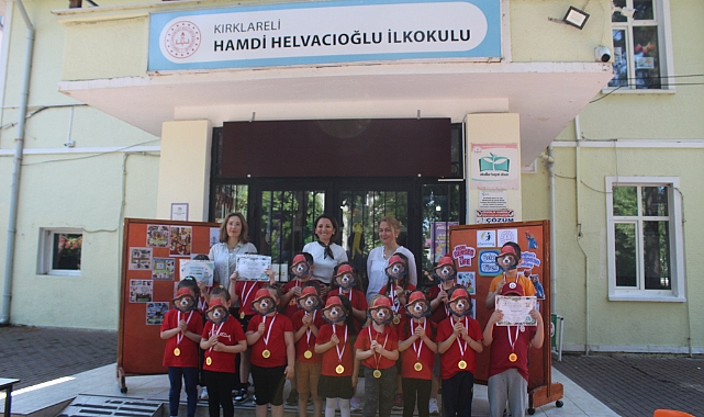 Hamdi Helvacıoğlu İlkokulu'nun Minikleri Avrupa'ya Açıldı!