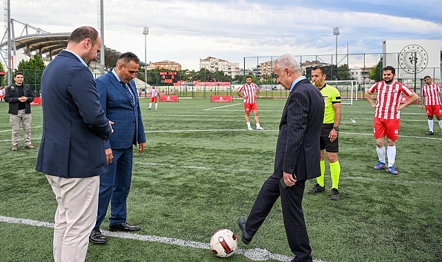 Kırklareli'nde Kurumlar Ligi Futbol Turnuvası 2026 Başladı