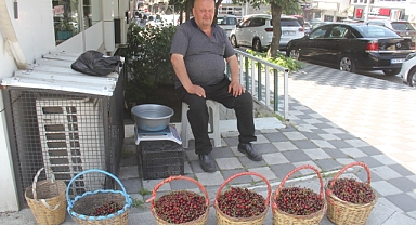 Kırklareli'nin Meşhur Karahıdır Kirazı Tezgâhlardaki Yerini Aldı