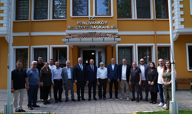 Pehlivanköy'de Kardeş Belediye Buluşması: Ümraniye Heyeti Ağırlandı